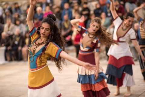 Heraklion: Minoan Experience Live Show with Dinner & Wine