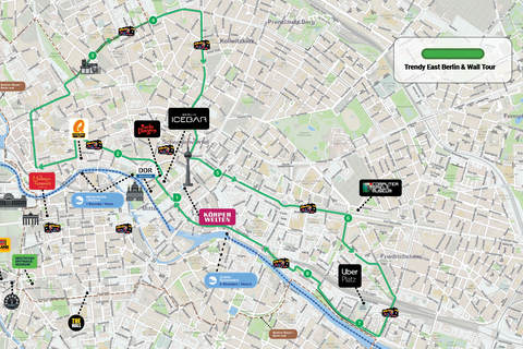Berlin: Sightseeing Hop-On Hop-Off Bus Ticket Berlin Hop-on Hop-off bus Tour A+ B 24 hours