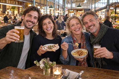 Berlin: Markthalle Neun Guided Food Tour with Craft Beer