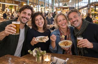 Berlin: Geführte Foodtour durch die Markthalle Neun mit Craftbier