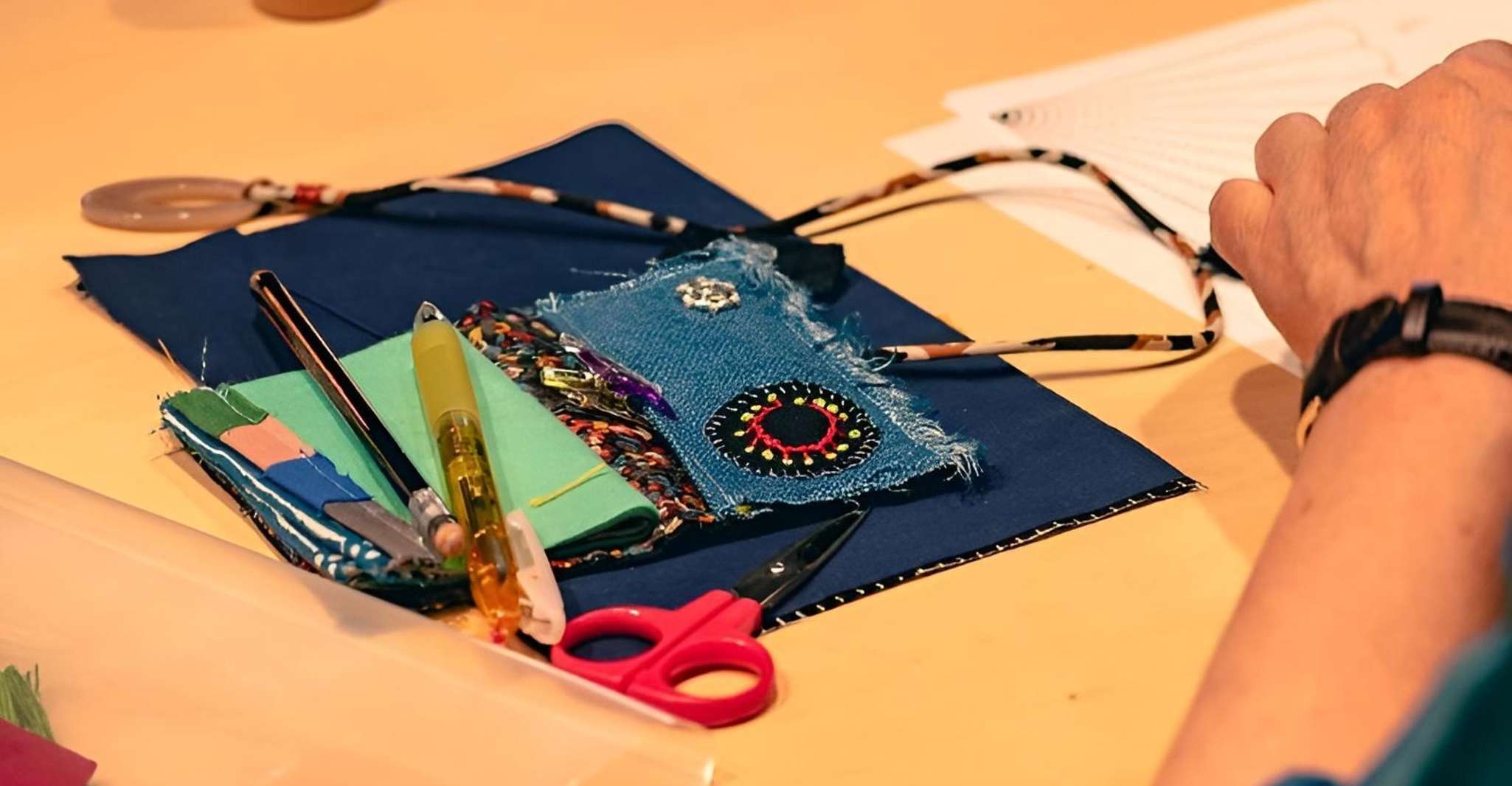 Osaka: Sashiko Japanese Craftsmanship Workshop photo 14