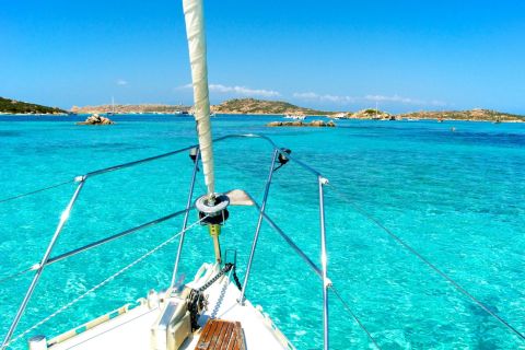 From Olbia: Full-day Boat Tour of La Maddalena Archipelago
