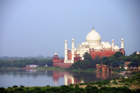 Agra: Skip-The-Line Taj Mahal Zonsopgang & Agra Fort TourPrivé Tour met chauffeur, auto, lunch, entree en gids