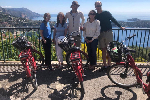 Grote panoramische e-fietstocht langs de Franse Rivièra (6 uur vanuit Nice)