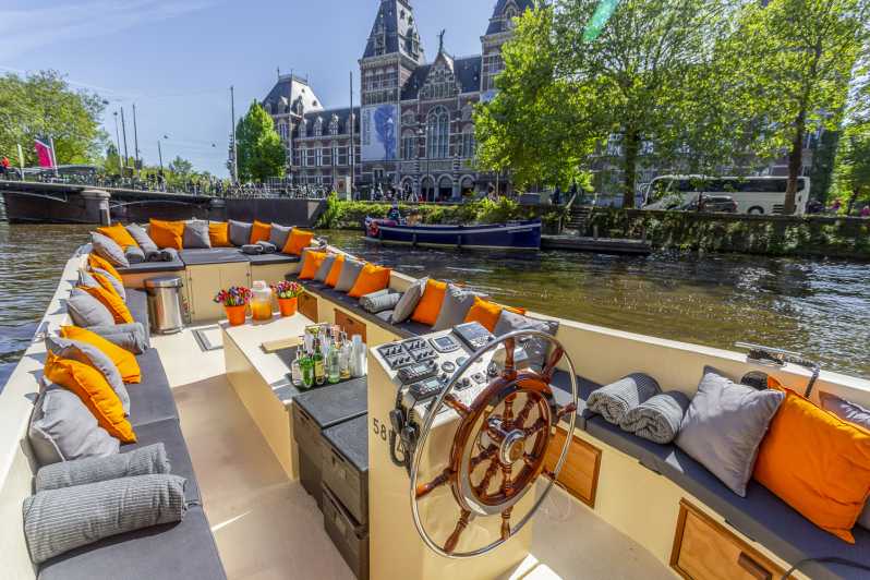 Amsterdam: Luxury Canal City Cruise from Rijksmuseum | GetYourGuide