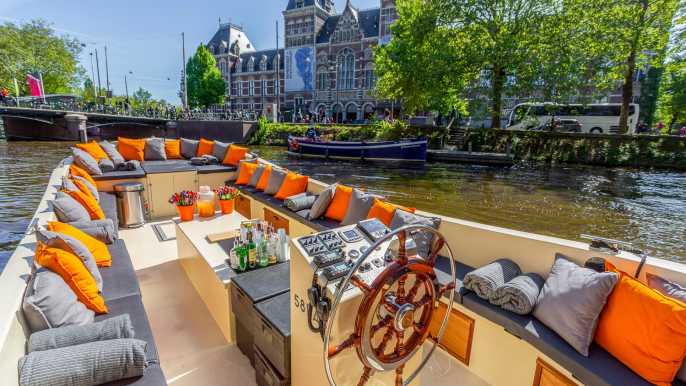 Amsterdam: Luxury Canal City Cruise from Rijksmuseum
