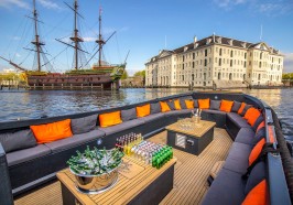seværdigheder i Amsterdam - Amsterdam: 1-times miljøvenlig luksuskanalrundfart