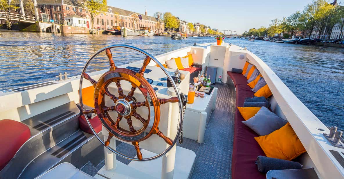 Ámsterdam: crucero de lujo por los canales de la ciudad