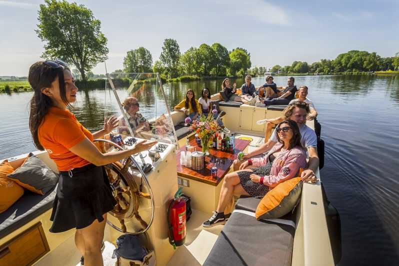 Amsterdam Grachtenrundfahrt Auf Einem Offenen Boot Mit Bar Getyourguide