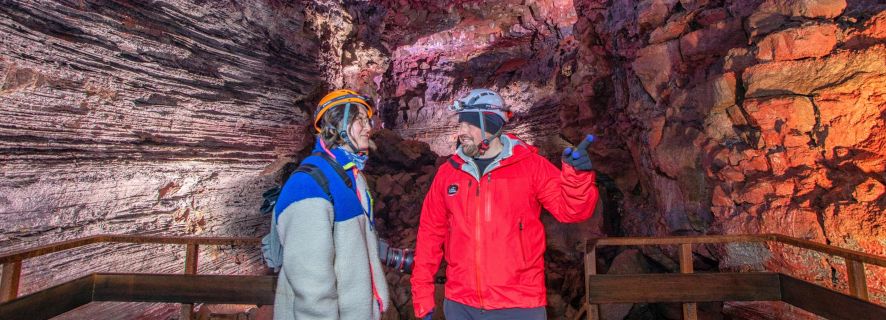 Iceland: Lava Caving Small Group Adventure