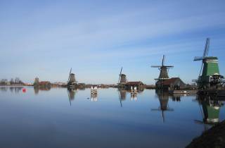 Amsterdam: Bootsfahrt zum Windmühlendorf in der Zaanse Schans