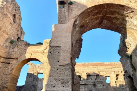 Rome: Caracalla-baden & Circus Maximus - privé of gedeeldRondleiding met kleine groepen in het Italiaans