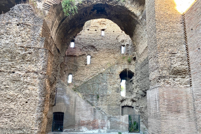 Rome: Caracalla-baden & Circus Maximus - privé of gedeeldRondleiding met kleine groepen in het Duits