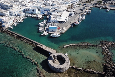 Van Ornos: Mykonos naar Paros Privérondvaart van een hele dag