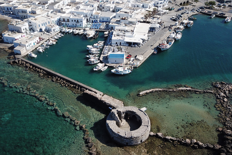 Van Ornos: Mykonos naar Paros Privérondvaart van een hele dag