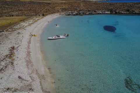 From Ornos: Private Cruise Mykonos to Delos & Rhenia Island