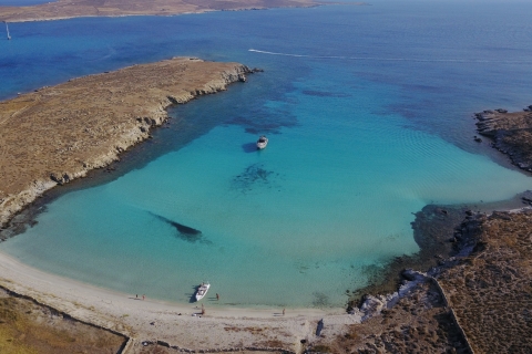 Z Ornos: prywatny rejs Mykonos na wyspę Delos i Rhenia