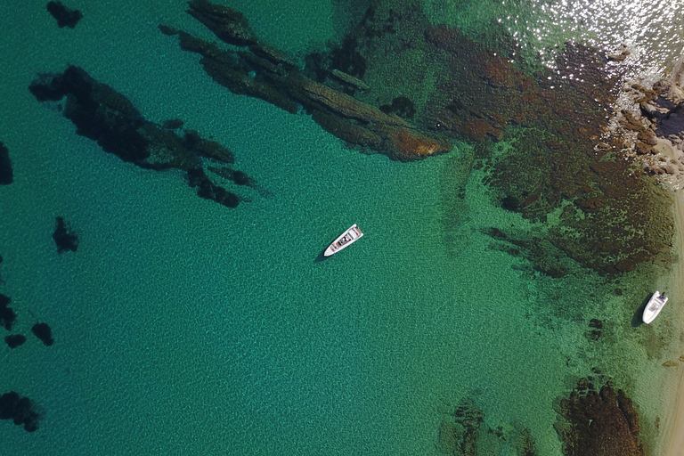 Van Ornos: privécruise Mykonos naar Delos & Rhenia Island