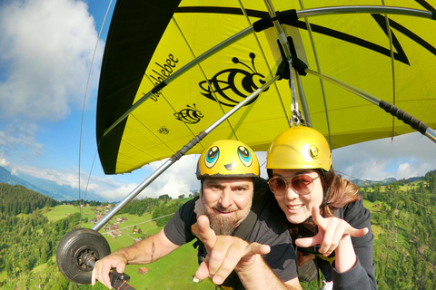 Interlaken: Tandem Hang Gliding Flight over Alps & Lakes
