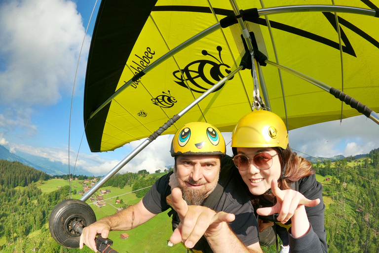 Interlaken: Tandem Hang Gliding Flight over Alps & Lakes