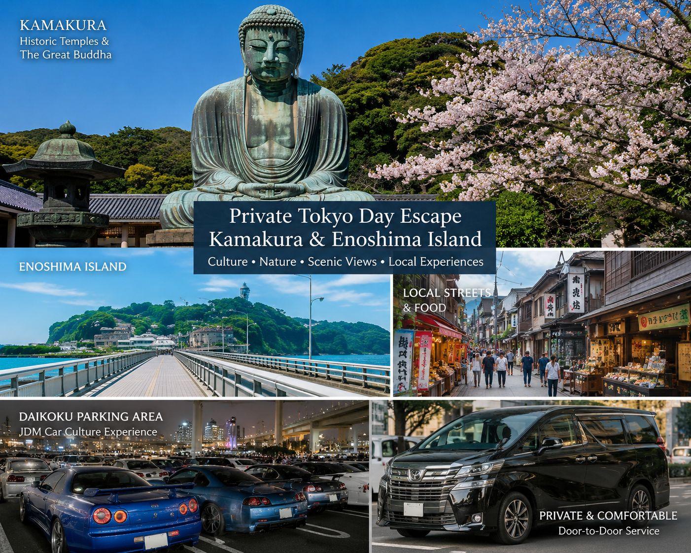 Tokio: Private Tagestour nach Kamakura und zur Insel Enoshima