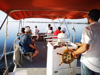 Visite de Marsala : Route du sel Visite d'un domaine viticole/dégustation Excursion en bateau