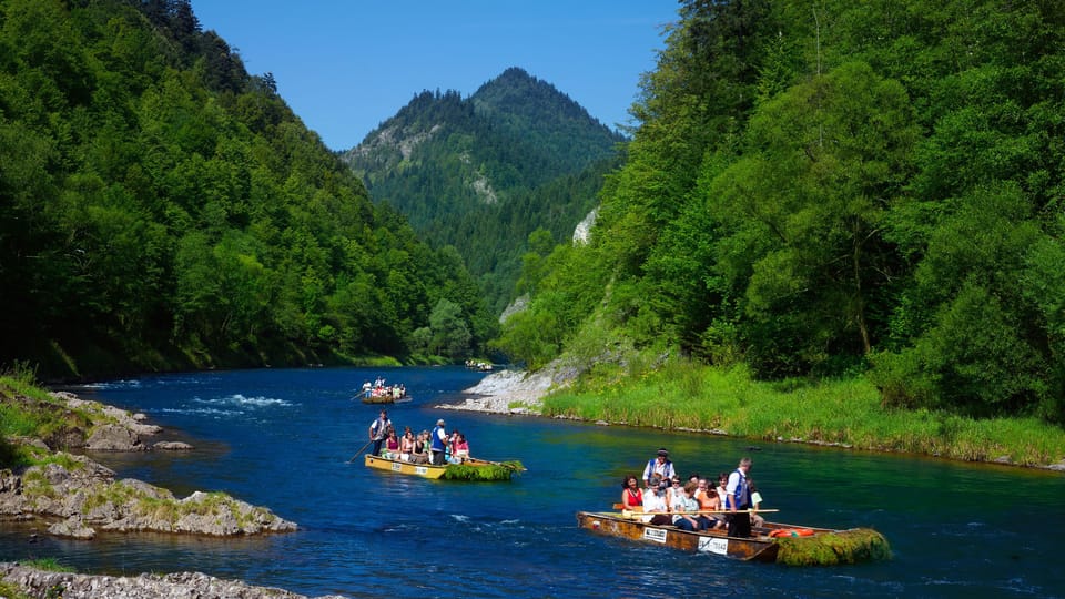 De Crac via Viagem De Rafting No Desfiladeiro Do Rio Dunajec 