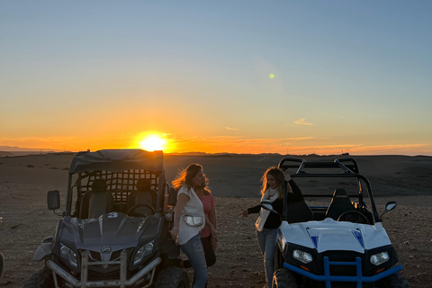 Buggy Marrakech: Tour in buggy nel deserto di Agafay e spettacolo con cena1 Buggy ( 1 ora ) per 2 persone senza cena