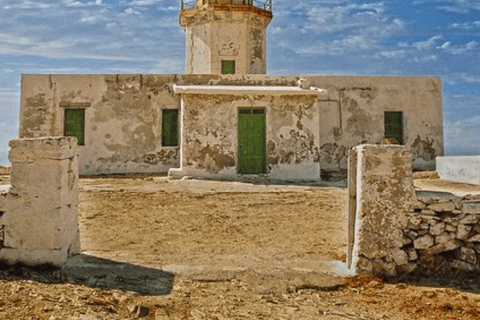 Sunset Armenistis Lighthouse Visit