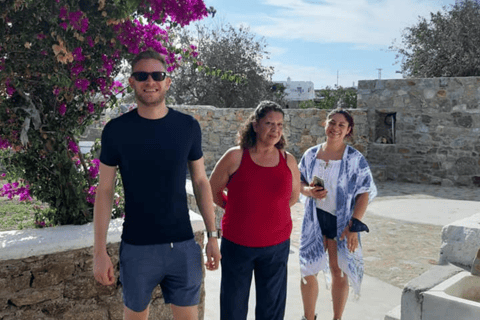 Mykonos: Farm, Ano Mera Village, and Beaches Guided Tour