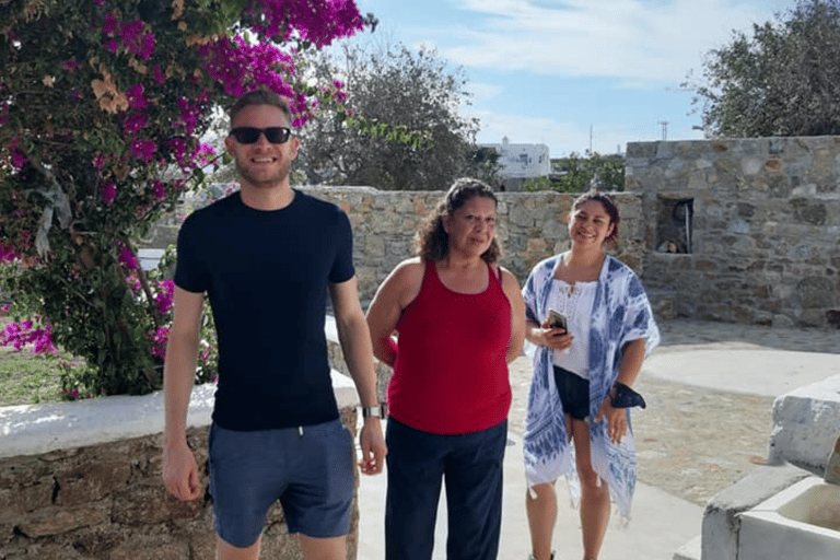 Mykonos: Farm, Ano Mera Village, and Beaches Guided Tour