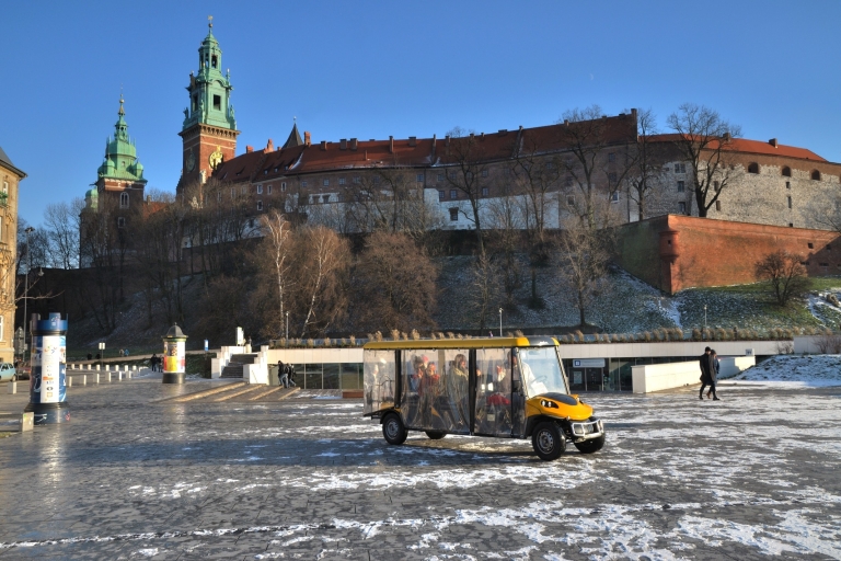 Cracovie : Visite guidée de la ville en voiturette de golf électrique