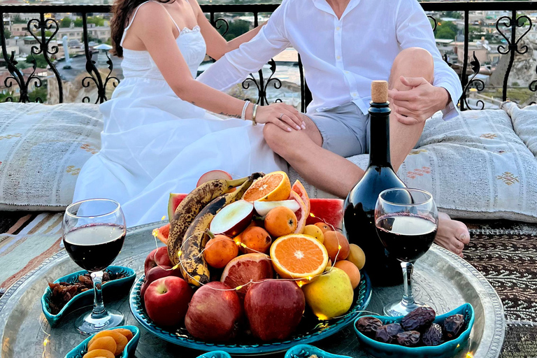 Cappadocia: Terrace Photo Spot With Balloon Flight View Basic Photography