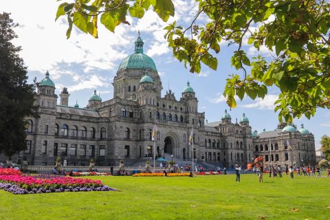 Da Vancouver: tour panoramico di Butchart Gardens e Victoria