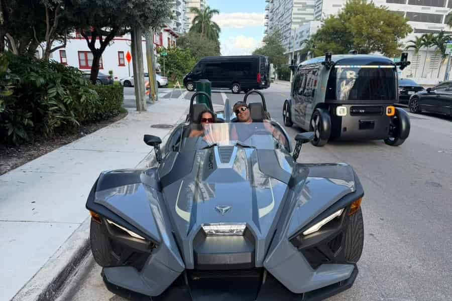 Miami: Polaris-Slingshot-Verleih. Foto: GetYourGuide