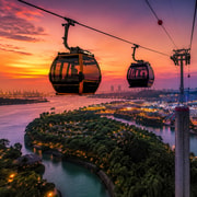 Singapore: Cable Car Ride with Wings of Time Show Singapore: Cable Car Ride with Wings of Time Show