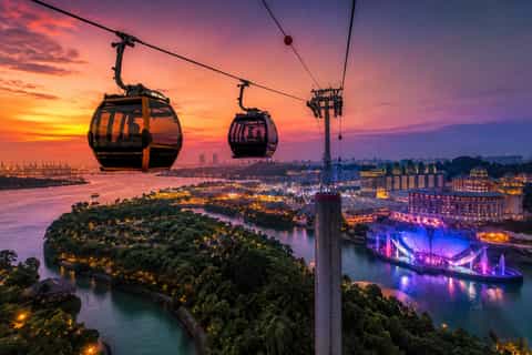 Singapore: Cable Car Ride with Wings of Time Show - Image 3