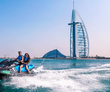 Dubai: Jetski, Burj Khalifa, Burj Al Arab, Juice, & Photos