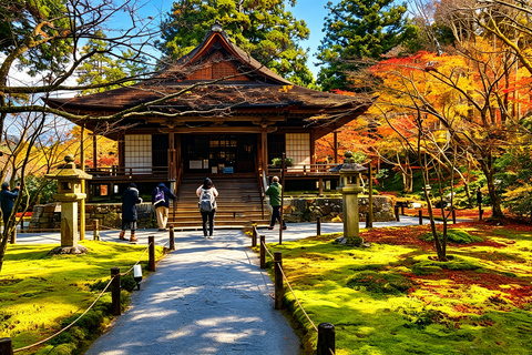 Kyoto: Arashiyama, Sanzen-in & Kifune Shrine Day Trip Departure from Osaka (Basic Package)