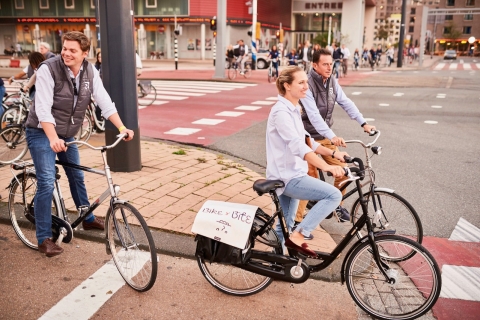 Rotterdam: Recorrido gastronómico en bicicletaTour en inglés