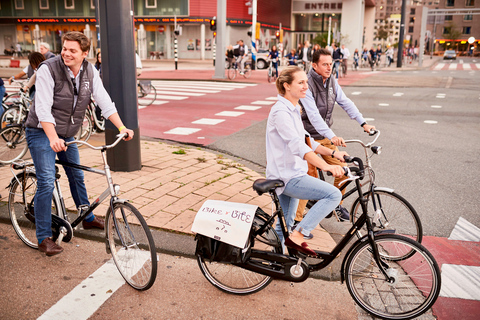 Rotterdam: Recorrido gastronómico en bicicletaTour en inglés