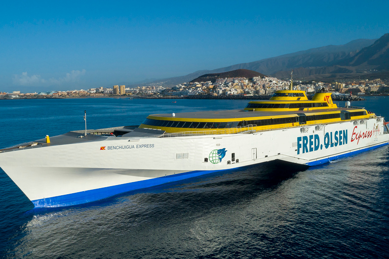 De Tenerife : visite guidée à La Gomera avec billet de ferry