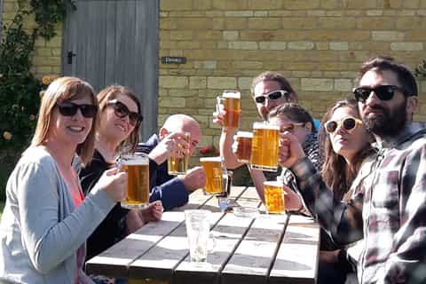 Cotswolds: Brewery Tour, Pub Lunch, and Village Visit
