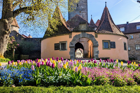 Rothenburg: Cidade Antiga Romântica Tour guiado por você mesmo