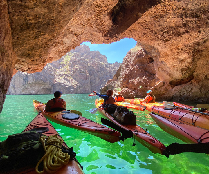 Willow Beach: Black Canyon Kayak Half Day Tour-No Shuttle