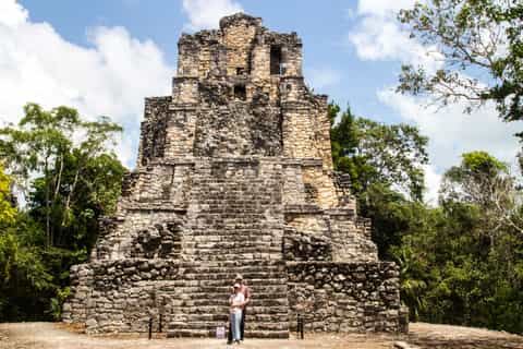 From Tulum: Mayan ruins & Sian Kaan Nature Reserve Tour
