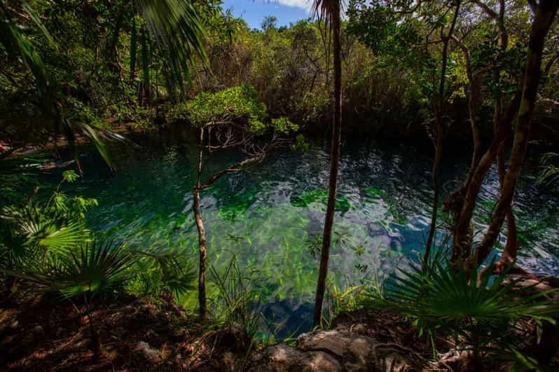 bike to cenotes from tulum