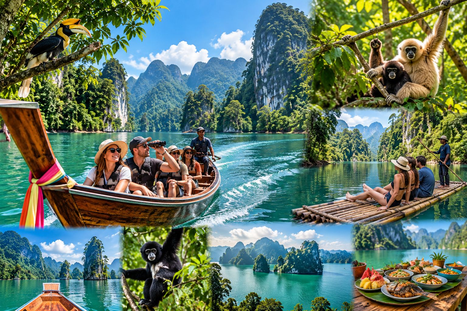 Ab Phuket: Privates Öko-Abenteuer im Chiao Lan Dam Park
