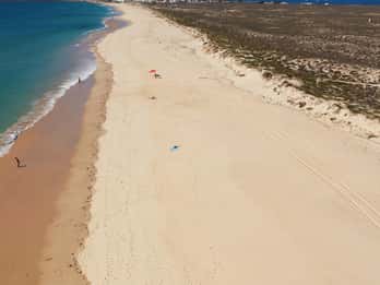 Desde Olhão: Tour de día completo por las 3 islas de la Ría Formosa con puesta de sol