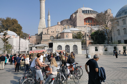 Tour di 3 ore della città vecchia di Istanbul in bicicletta